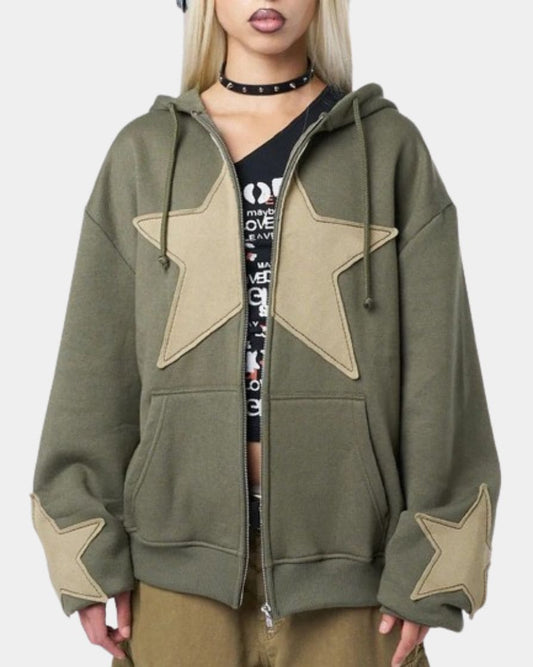 star hoodie y2k