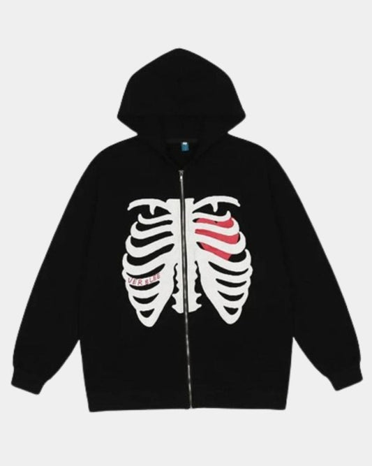 skeleton jacket y2k